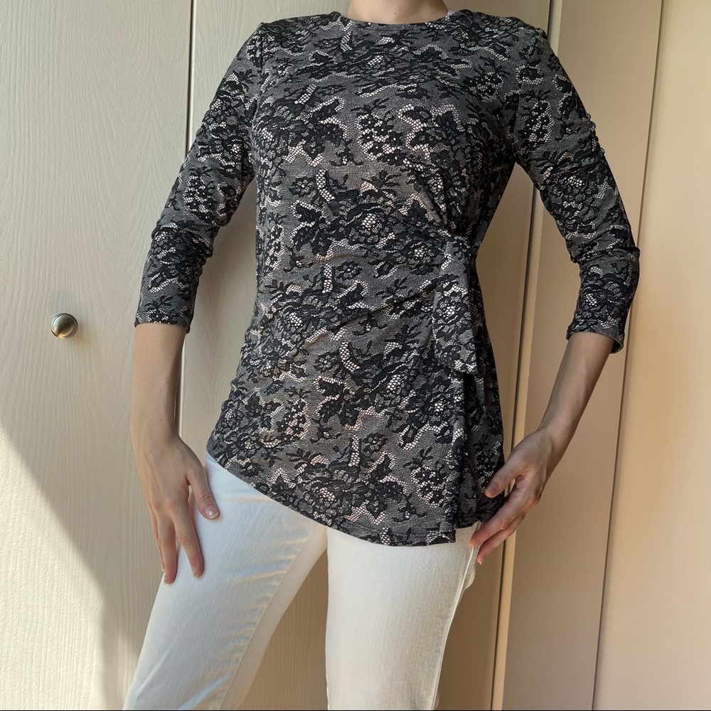 Lace Effect Blouse